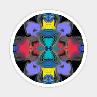 Carl Clrax Design - Psyck in Blue - Magnet